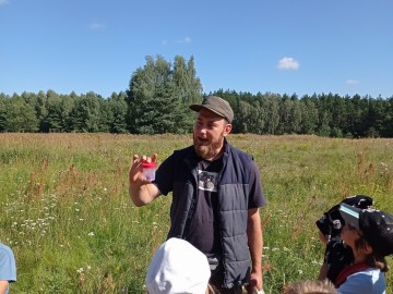 Zajęcia edukacyjne w ramach Wielkiego Dnia Pszczół - Plichtów 2022 r., 
